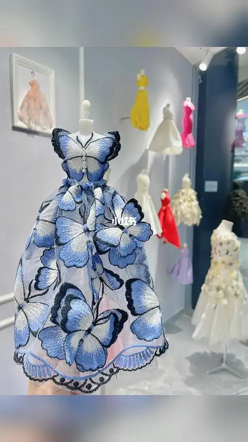 服装设计之蝴蝶礼服