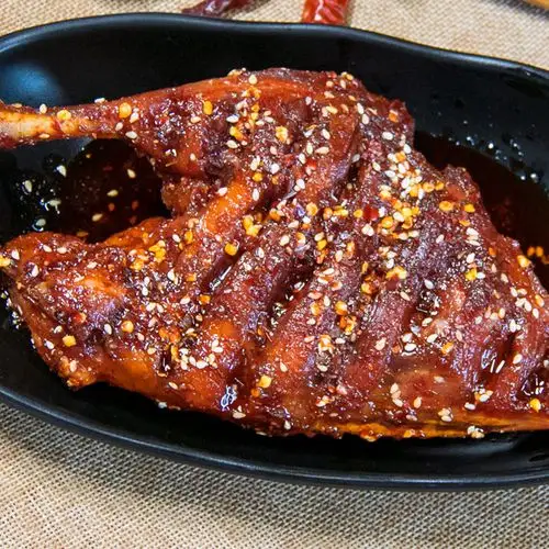 味道麻辣鸭腿180g湖南特色香辣零食卤味熟食鸭肉零食