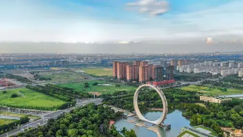 mavic 2 zoom航拍照片 常州紫荆公园