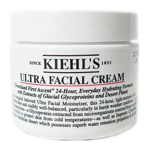 kiehls科颜氏高保湿面霜50ml契尔氏角鲨烷清爽滋润不油腻冬正品