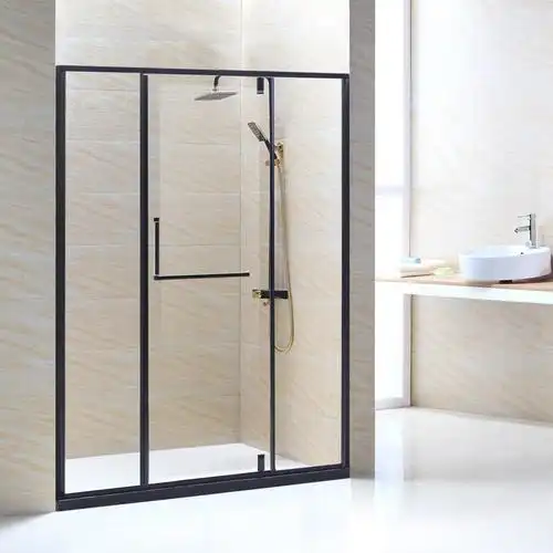 浴室简易卫生间屏风隔断字型北欧淋浴房