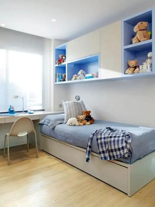 5㎡左右的儿童房要想空间利用得当这些设计细节要配齐了