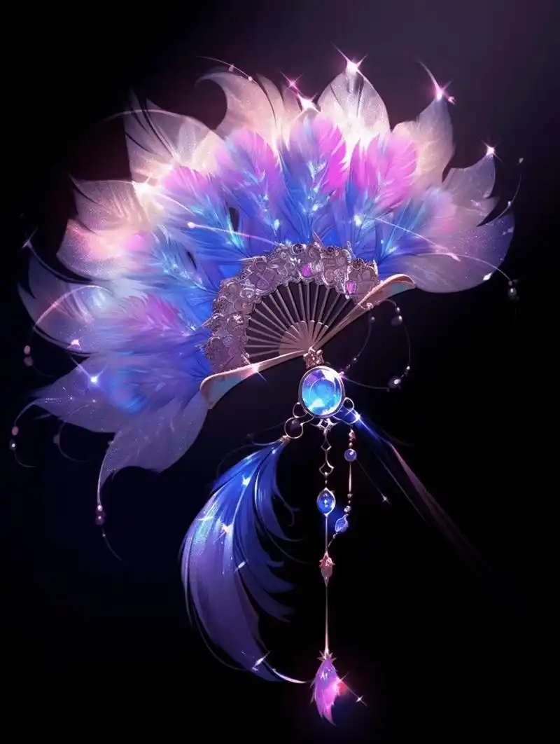 78仙侠武器之孔雀翎93              此图片由制作生成.