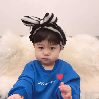 大q宝闺蜜头像图片抖音网红萌娃大q宝可爱头像