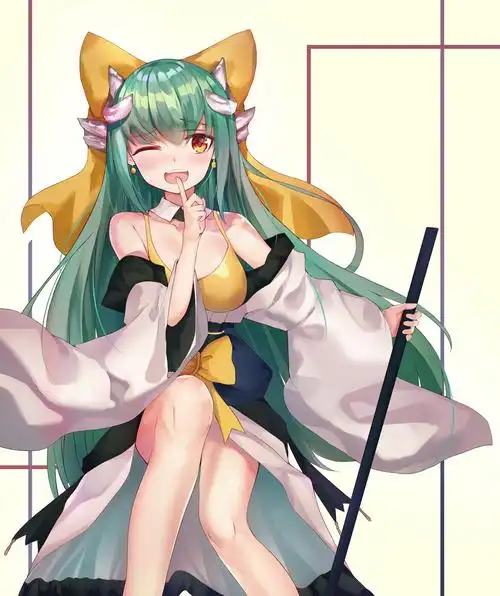 鸡年清姬清姫竖图