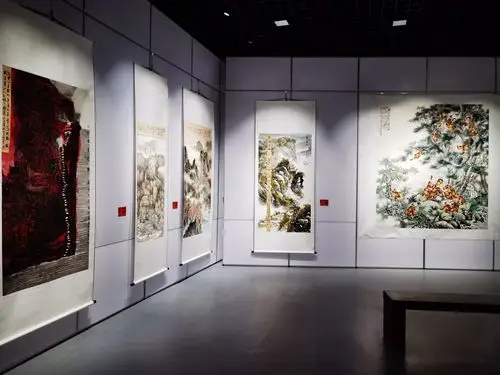 迎新年2021年旅游风情诗书画展,地点:合川美术馆