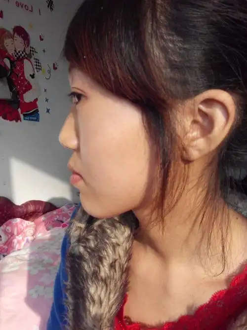 我的侧脸不好看