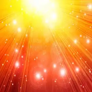 火红的太阳图片