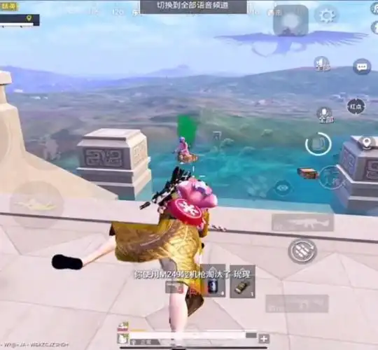 和平精英:柚米到底有多强?开启个人对掏挑战赛,轻松1v4