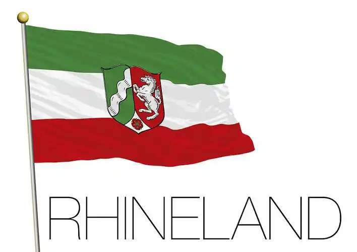 莱茵兰_旗帜_联邦_德国_矢量_文件_插画_德国国旗_高清图片_全景视觉