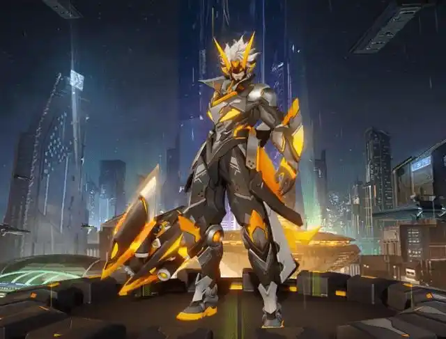 王者荣耀:孙策末日机甲正式上线金色特效炫酷,偶像歌手星元上架_皮肤