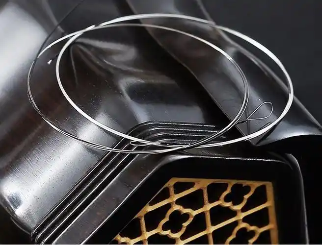 二胡银质琴弦配件专业二胡弦内外套弦演奏系列二胡琴弦改善音色二胡