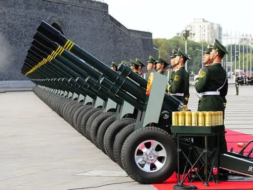 60门礼炮.国旗护卫队.