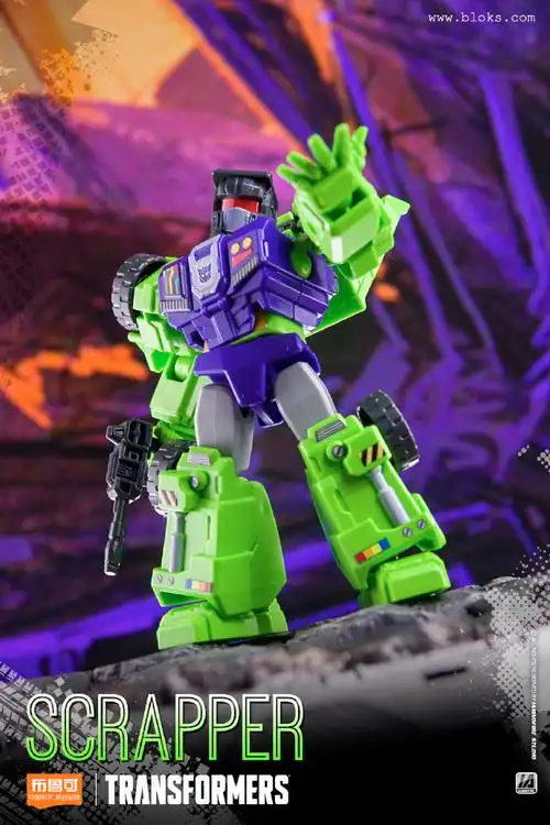 铲车@布鲁可积木@布鲁可积木人#玩具摄影#是日烂胶超话#变形金刚#变形