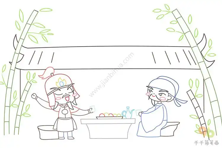 凉州词图画儿童凉州词古诗配画简单凉州词的配图简笔画凉州词诗配画的