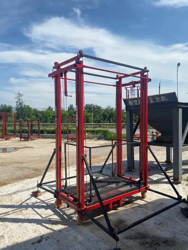 电动脚手架 支持定制.电动脚手架,可升高2米到6米,载重25 - 抖音