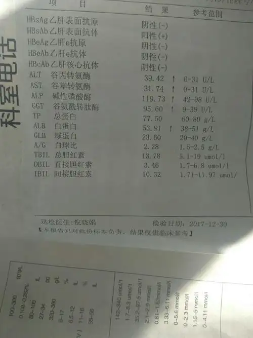 帮我看一下这份乙肝证明正常不正常在线等 谢谢