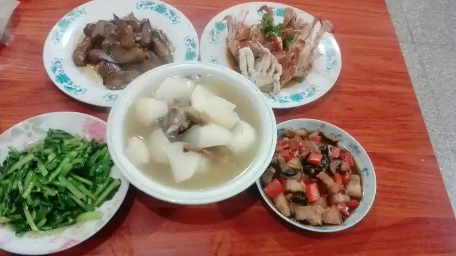 四菜一汤,神仙不当.