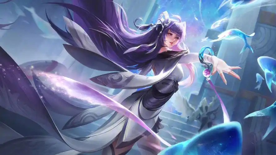 王者荣耀,西施归虚梦演2k超清壁纸,免费电脑壁纸下载