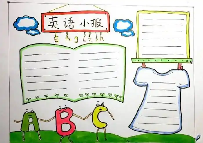 英语手抄报图片大全冬奥会英语手抄报图片大全