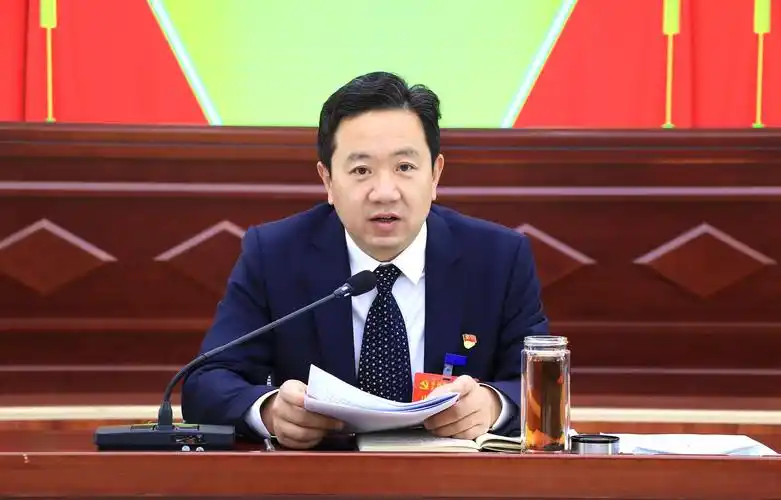 王志成参加武山县第十五次党代会第二代表团分团讨论图