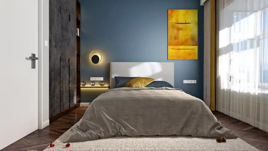 卡百利艺术涂料:教科书级别的现代极简风,处处精致,这就是生活原本的