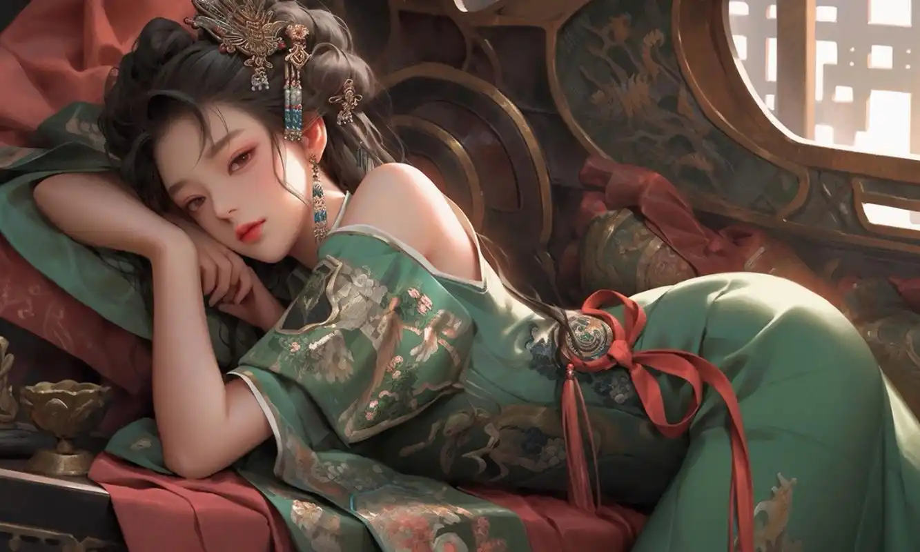 青衣古风睡美人