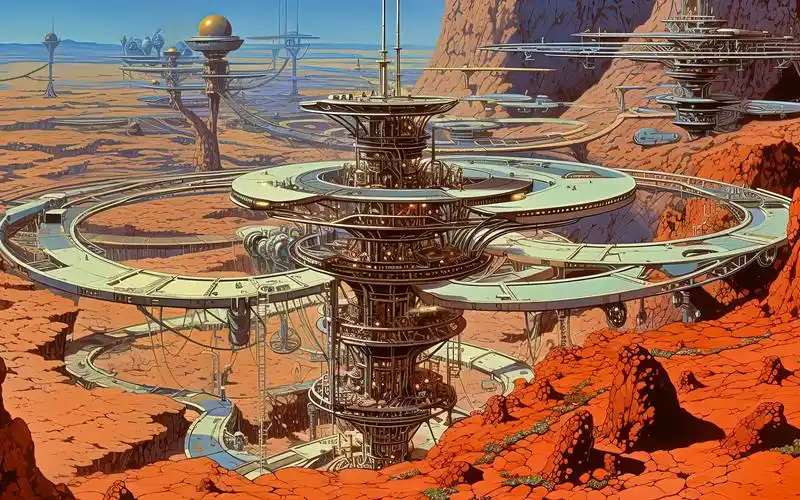 ai插画333期——复古科幻风-北京红石立方-默认收藏夹-哔哩哔哩视频