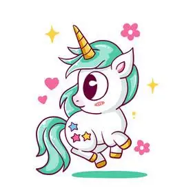 可爱彩虹小马图片