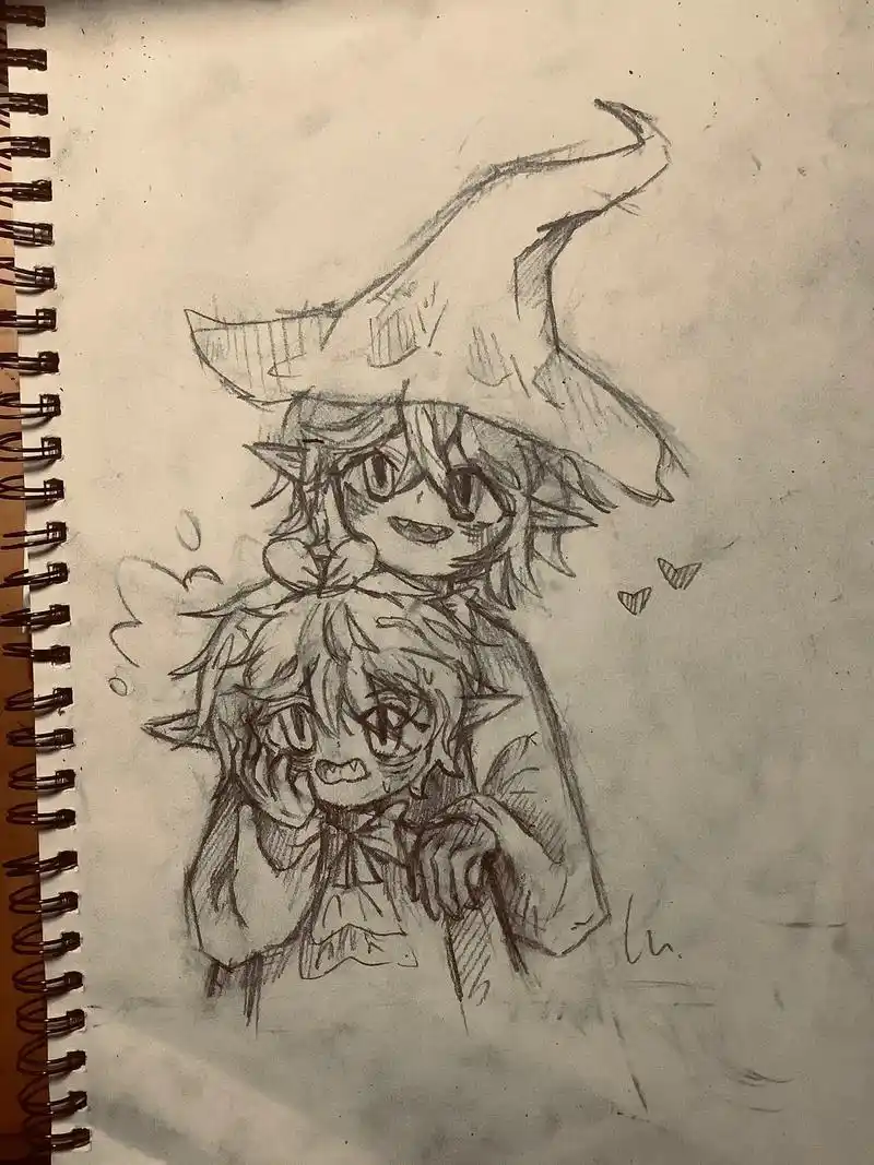 光遇 #手绘 #sky #铅笔稿 #巫正 - 抖音