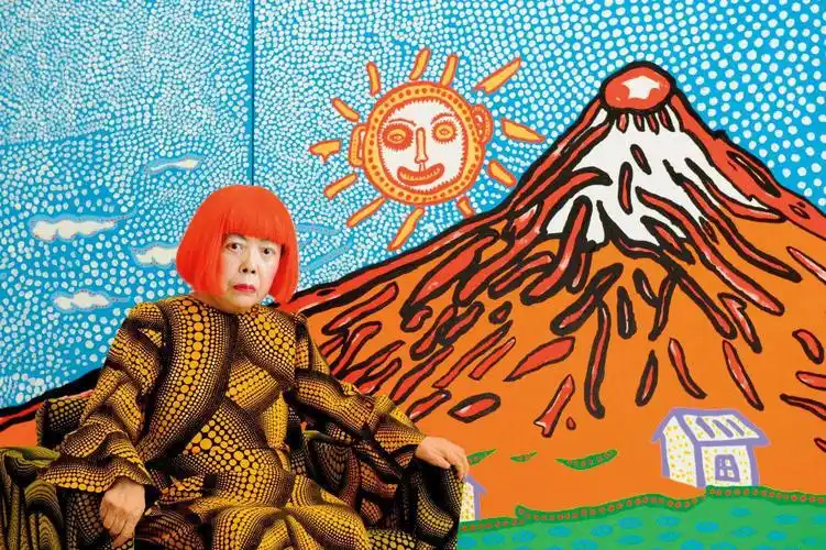 当代日本女艺术家草间弥生作品欣赏