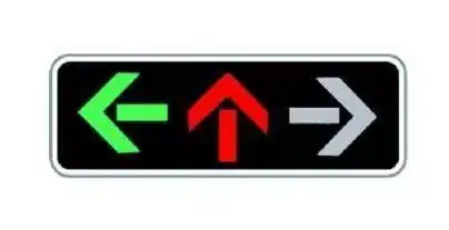 全屏红灯——默认可以右转 全屏灯,也就是圆形信号灯