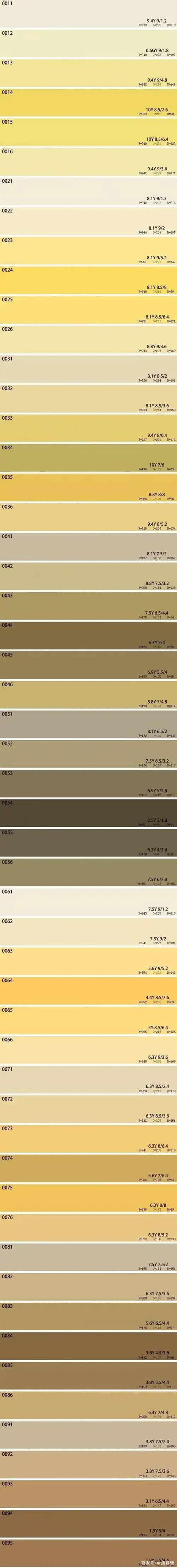 实用小工具|幕墙铝单板色卡2020电子版