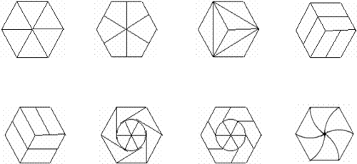 请你帮他们设计等份方