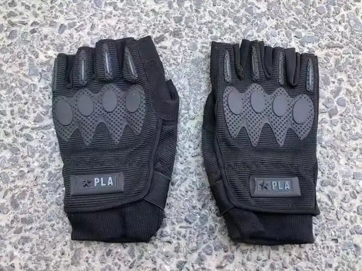 战术半指手套#骑行装备 #军迷发烧友 - 抖音