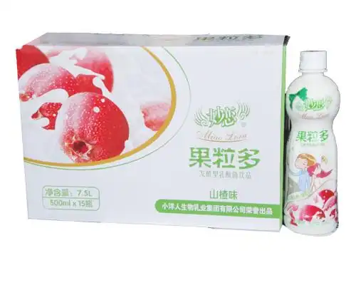 妙恋果粒多山楂味500ml×15瓶