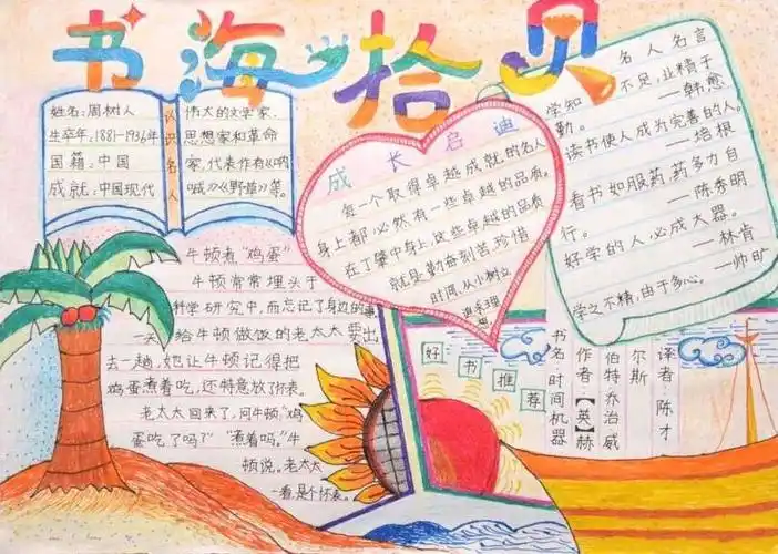 画一张阅读手抄报阅读手抄报该怎么画