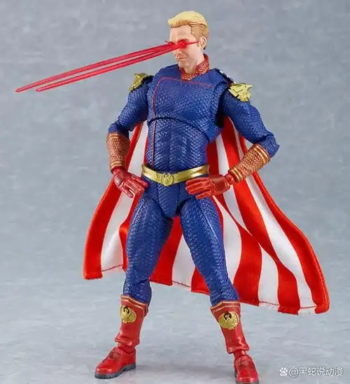 黑袍纠察队祖国人可动手办:老乡人化身英雄 阿祖限定版月牙天冲