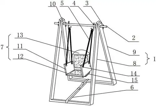 cn209003258u_一种可拆卸式吊椅有效