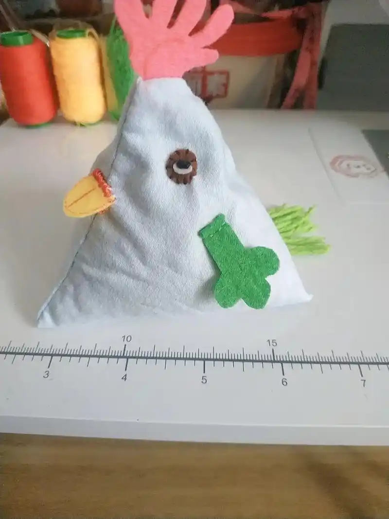 小怪兽沙包教程00,小怪兽一号已经不见了,又做了一个,顺便把 - 抖音