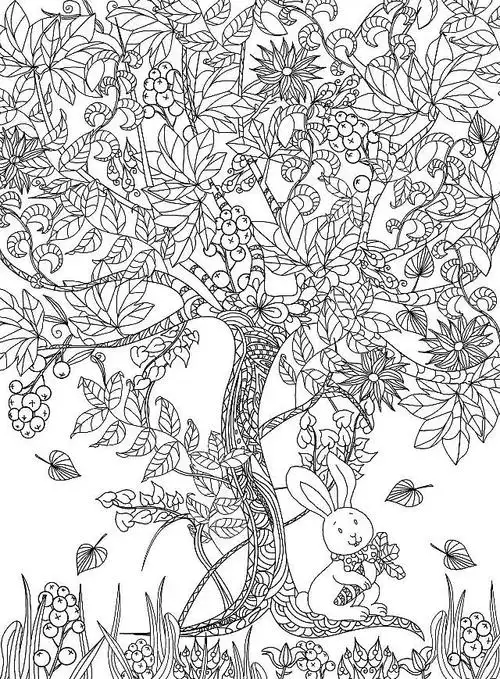 秘密花园|平面|图案|个个谷粒个个_原创作品-站酷zcool