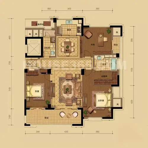 绿城玉园m1户型