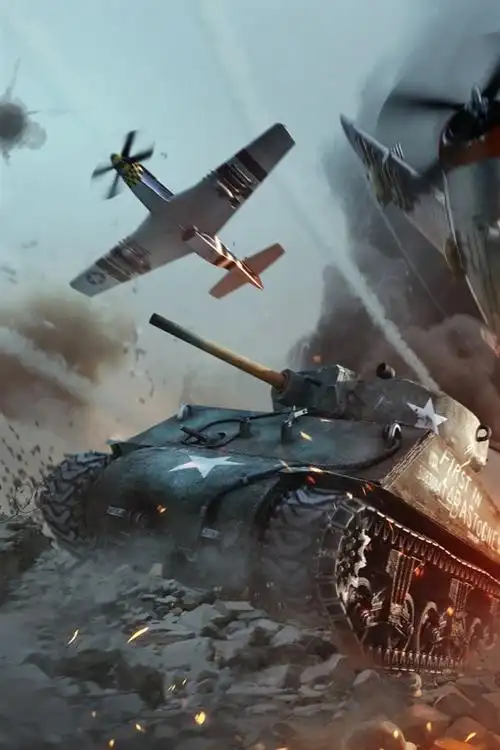 壁纸 战争雷霆,坦克和战斗机,战斗 1920x1440 hd 高清壁纸, 图片