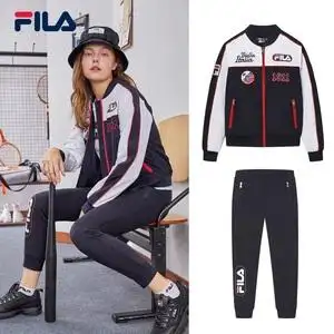 fila斐乐套装女2019春季新款简约时尚舒适潮流外套运动休闲 span