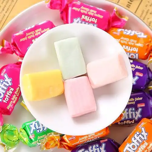 elvan土耳其糖果水果软糖混合味太妃糖奶糖休闲儿童零食喜糖年货