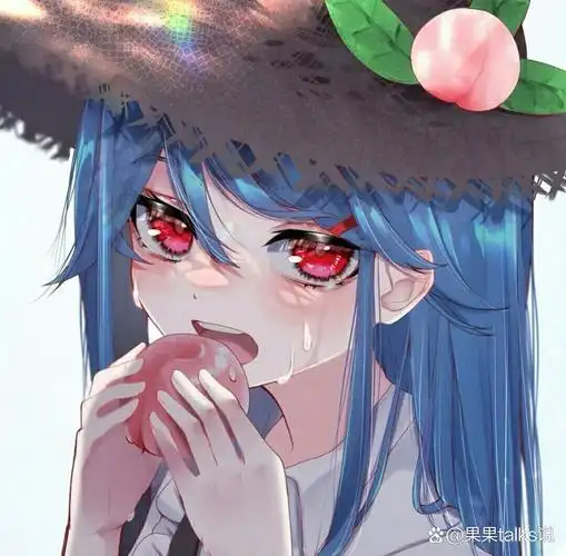 红眼睛女生头像