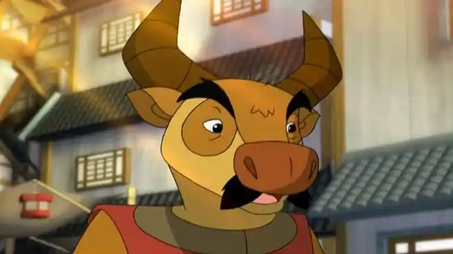 小牛:大角牛放出蝙蝠魔,成为牛大都的罪人,大角牛很自责