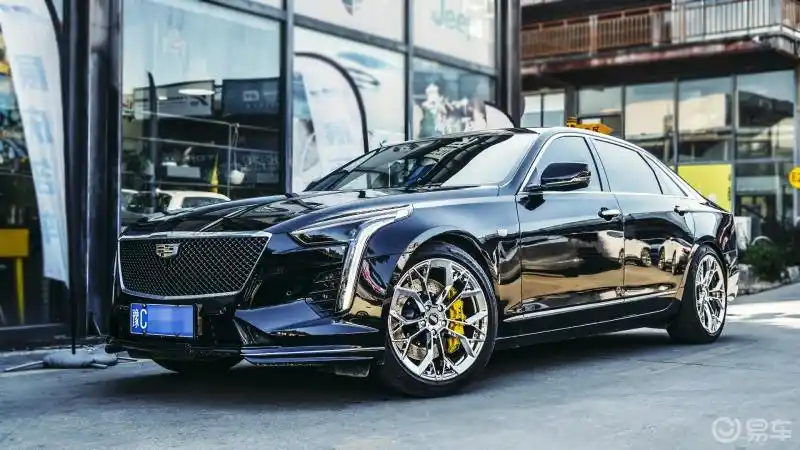 楼主改装车案例凯迪拉克ct6前后轮升级更换tei大六活塞刹车套装