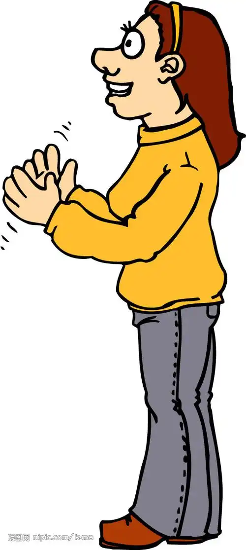 鼓掌 庆祝设计图__职业人物_人物图库_设计图库_昵图网nipic.com