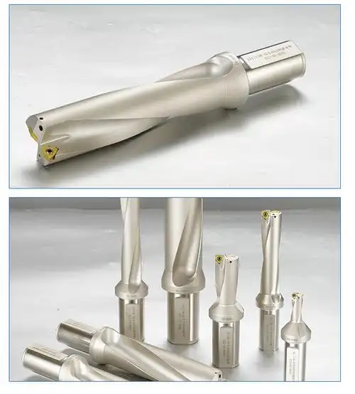 快速钻头平底u钻车床用喷水钻深孔暴力钻头sp/wc2d3d4d5d倍径 12.